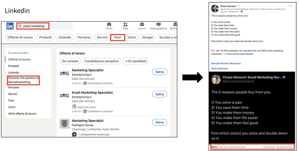 Come fare Lead Generation con la Newsletter 3 linkedin