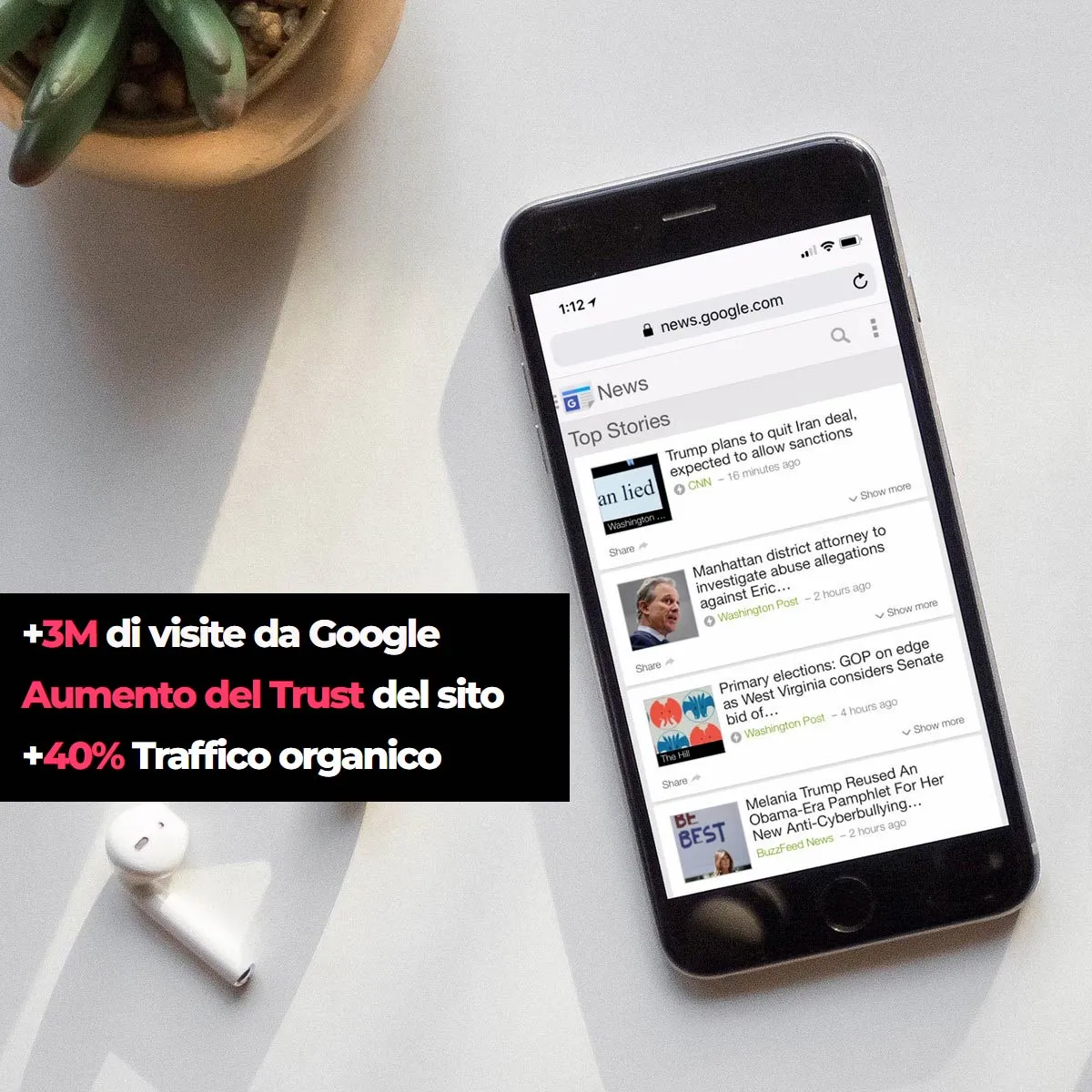 caso studio google news discover