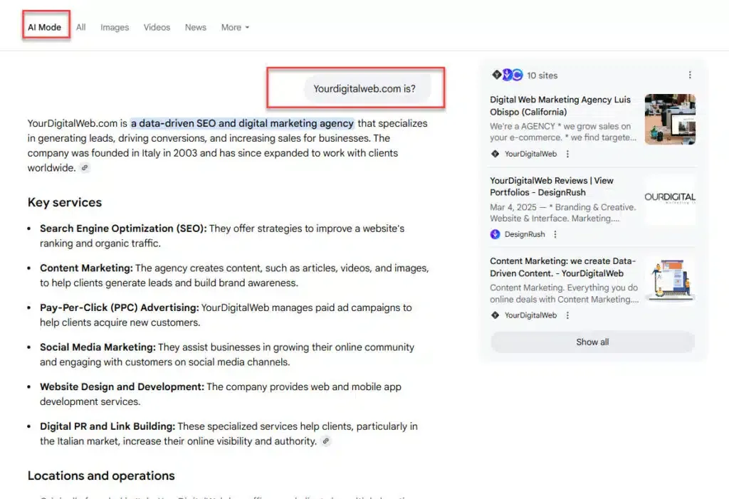 Il nuovo paradigma di ricerca: l’impatto di AI Mode di Google in Europa 8 AiMode